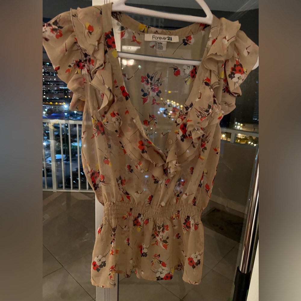 Floral blouse